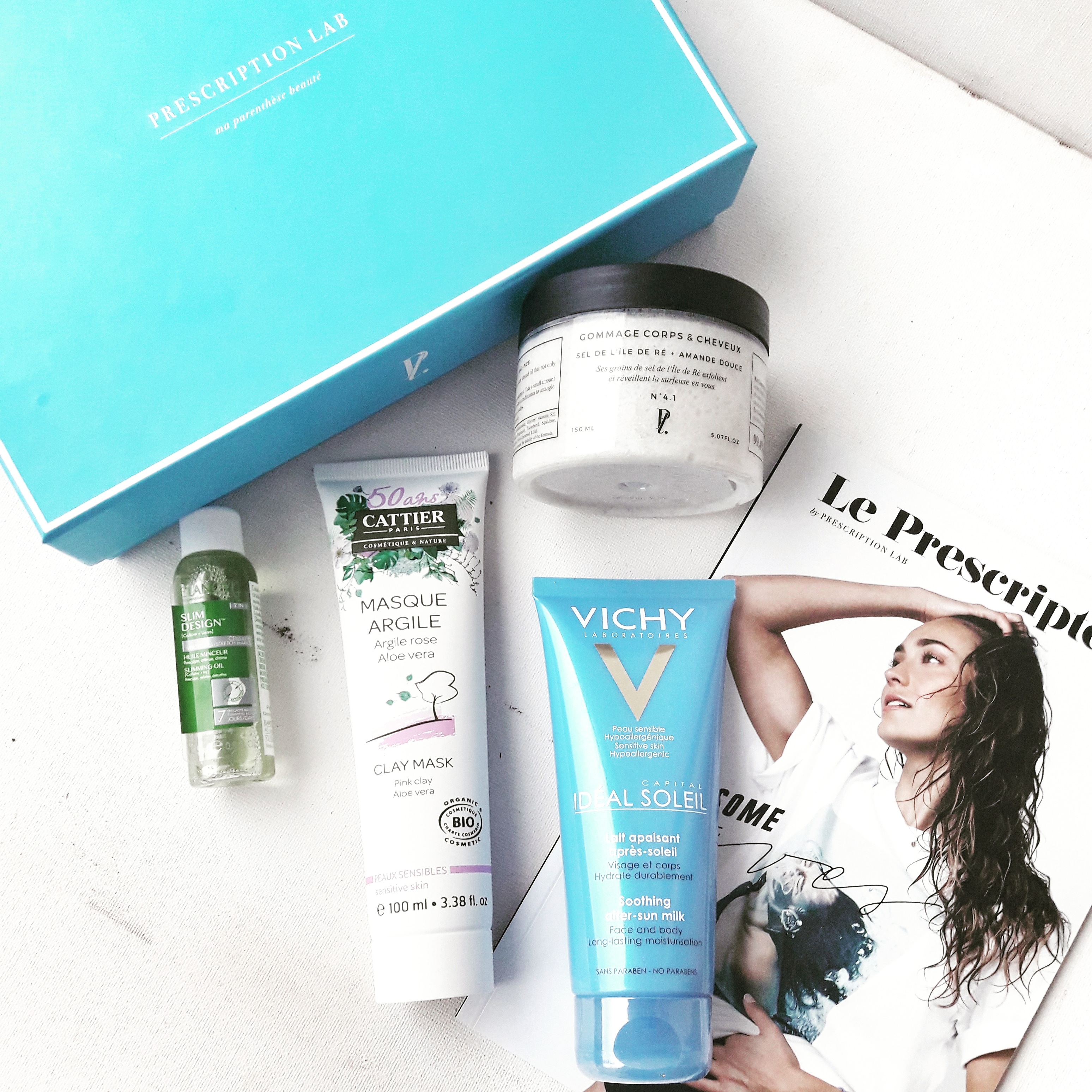 Dans ma box Juin Prescription Lab …