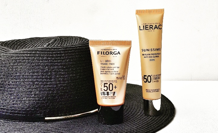 SOLAIRES SPF 50+anti-tache Ma selection !